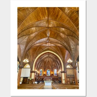 St Paul Parish Interior Charlottetown PEI Posters and Art